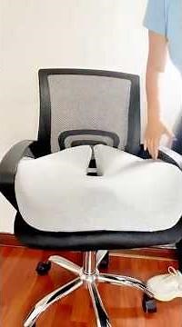 Extra Large Memory Foam Seat Cushion | Sciatica & Back Pain Relief
