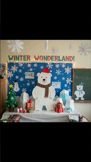 Easy Winter Classroom Decor Ideas for Teachers #shorts