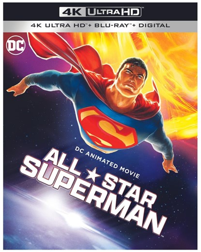 All-Star Superman Coming To 4K Ultra HD For The First Time