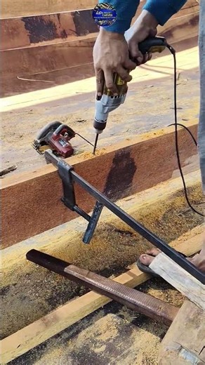 How to Drill Perfectly Straight Deep Holes in Hardwood (No Mistakes!) #Woodworking #Drilling