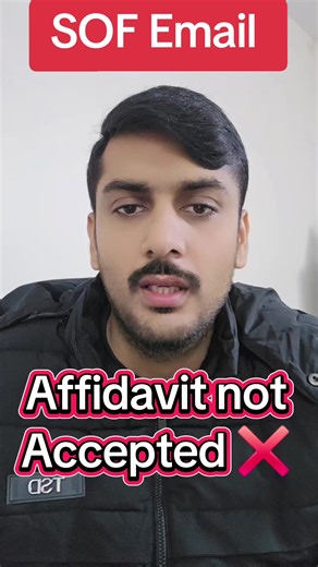 Understanding SOF Emails and Affidavit Rejections