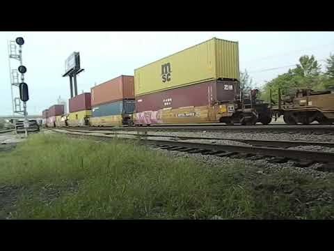 CSX 819 & CSX 5286 Leads Ethanol Train & Intermodal - 9/22/2025