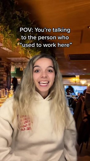 Girl Visits Restaurant with Friends