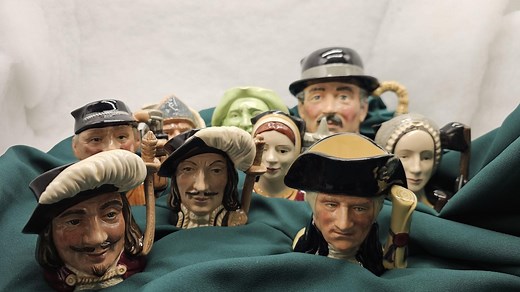 Royal Doulton Vintage Character Jugs Selection Staffordshire Toby Jugs - Etsy