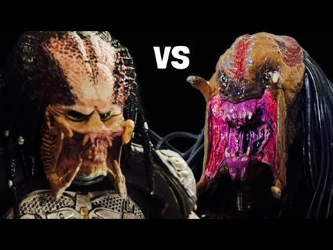 【Stop Motion】FERAL PREDATOR VS FUGITIVE PREDATOR　COMPLETE【NECA】