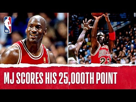 MJ Scores His 25,000th Point | The Jordan Vault