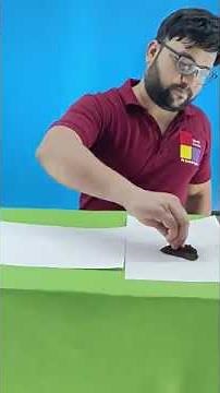 Unveiling Magnetic Fields: A Simple Experiment with Magnets, Paper, and Iron Filings!