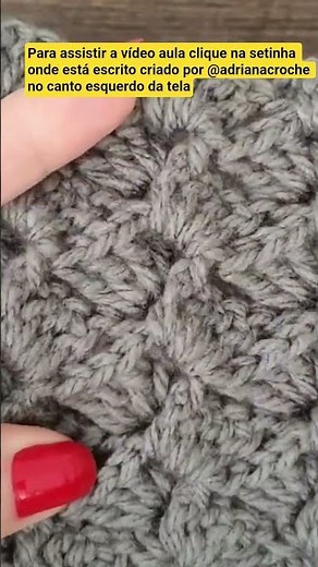 3D shell stitch in crochet. The video tutorial is now available!
