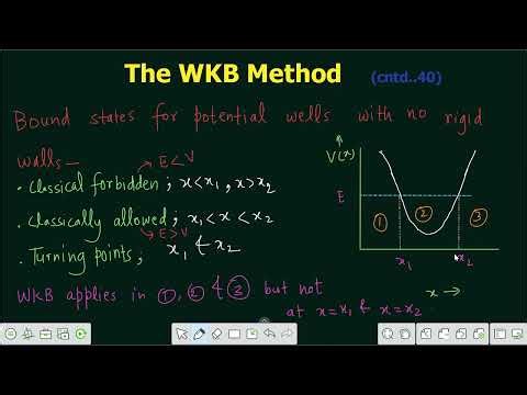 Lecture 20 | WKB Method: Connection Formula without Rigid Walls | Part (A)