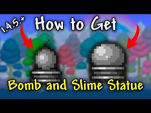 How to Find Bomb Statue and Slime Statue in Terraria 1.4.5.6 (Seed)