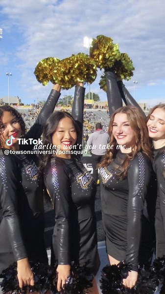 Towson Pom Squad on TikTok