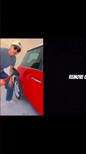 5 genius way to remove car dents at home!