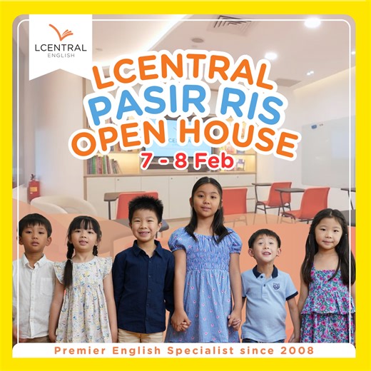 🎉 LCentral Pasir Ris Open House 🎉 🗓 7–8 February Looking for the right English programme for your child this year? Come down to our LCentral Pasir Ris Open House and experience it for yourself 👀✨ 📚 What’s happening ✅ Complimentary English Assessments (N1–P6) ✅ Personalised programme recommendations based on your child’s needs ✅ February Trial Classes – FREE (booking required) 🎁 CNY Special: $88 OFF course fees Sure Win Lucky Draw* Whether you’re exploring options or ready to enrol, this is