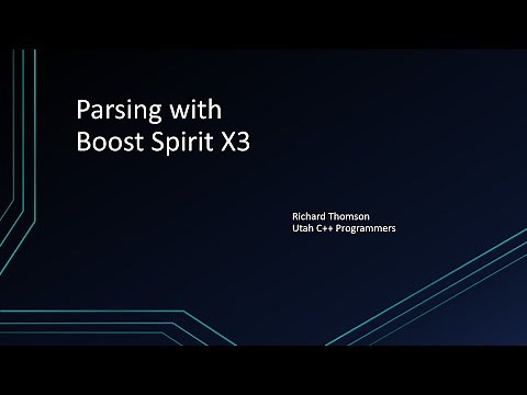 Parsing with Boost Spirit X3