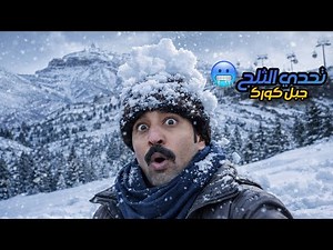 رحلة وتحدي جبل كورك الثلج ❄️ سجاد سلمان و صافي و طلال