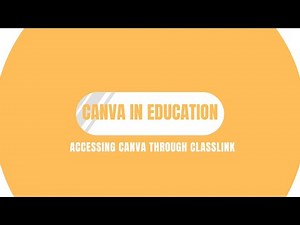Accessing Canva through Classlink - Teacher Quick Guide