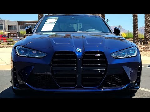 The All NEW 2021 BMW M3 G80 in "Tanzanite Blue II Metallic"