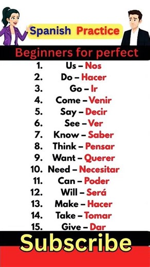 English words with Spanish #englishtospanish #english #spanish