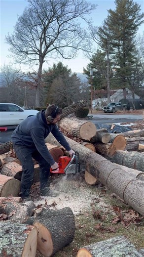 Husqvarna 372xp! this is my favorite 372 built i’ve ran yet! #chainsaw #faller #treework #husqvarna