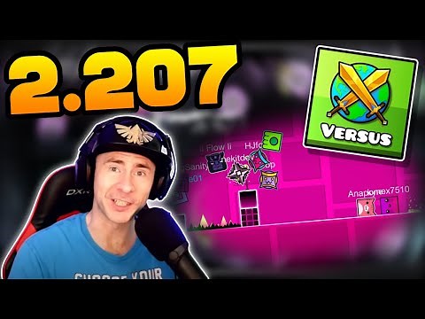 HUGE UPDATES FOR VERSUS MODE!! (Geometry Dash 2.207 Update)