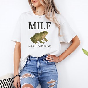 Funny Frog Lovers Shirt, Man I Love Frogs Graphic Tee, Unisex Retro Nature Design for Meme Fans, Everyday Wear, Birthdays and Holiday Gift - Etsy