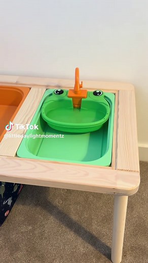 Transforming IKEA FLISAT into a Fun Sensory Table