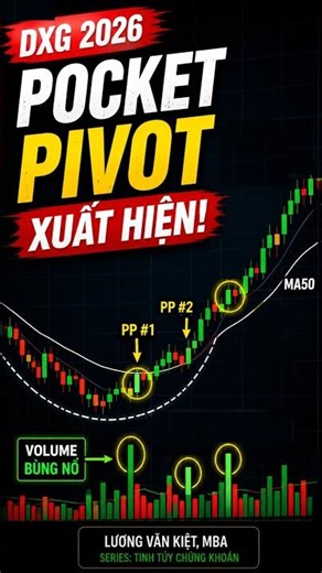 DXG xuất hiện Pocket Pivot trước khi tăng mạnh? 🔥 #shorts