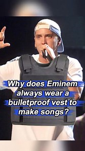 559K views · 6.1K reactions | Why does Eminem always wear a bulletproof vest to make songs He couldn't even take it off when he met Jay-Z. #Eminem #JayZ #rapper #usa #fyp #foryou #celebrity | Celebrities01 | Facebook