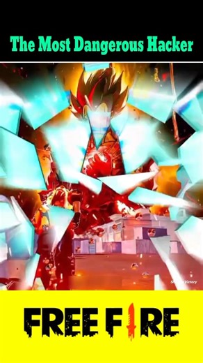 The most dangerous hacker in free fire #battleroyale #danganronpa #ffviral #battlehour #battlefeverj