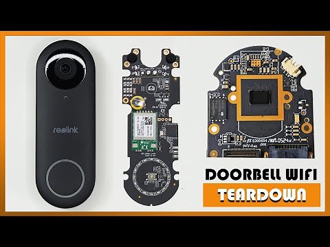 REOLINK Video Doorbell Wifi Teardown Disassembly Video Review