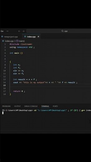 Beginner C++ Program in VS Code Part 5 🔥Learning new C++ concepts step by step #cpp