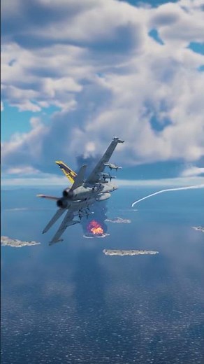 F/A-18C Late Launch Powerful Missile