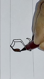 👉New style fancy English number lettering practice '2"♥️