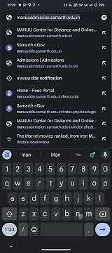 How to login on the Samarth Student portal _ Student Registration _ MANUU CDOE