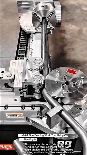 Metal Pipe Bending Work Tool Using CNC Tube Bending Machine #worktool