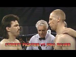 When A Brash Street Fighter Challenged A Pro Boxer