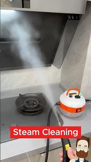 Greasy Kitchen? Steam Cleans Fast!