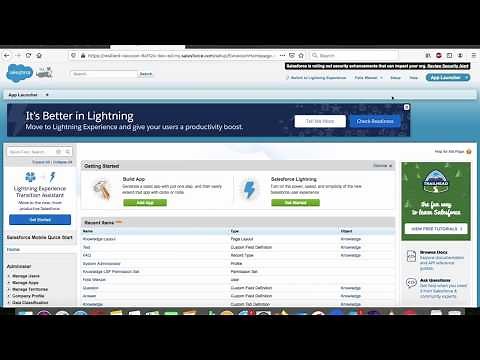 Enable and Configure Lightning Knowledge in Salesforce
