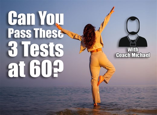 If You Can Do These 3 Balance Tests at 60, Your Body Age Is 20 Years Younger