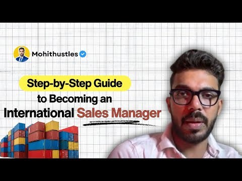 Step-by-Step Guide to Becoming an International Sales Manager