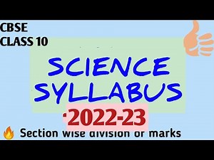 CBSE CLASS 10 SCIENCE SYLLABUS| 2022-23|Explained in Malayalam.