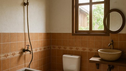 8 Model Kamar Mandi Minimalis dengan Bak Mandi Teraso yang Elegan