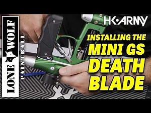 HK Army Mini GS Death Blade Trigger Installation & Overview | Lone Wolf Paintball