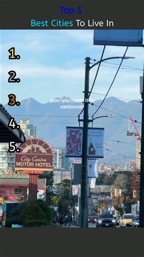 Top 5 Best Cities To Live In