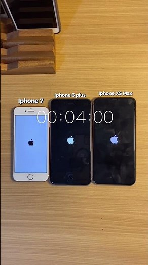 Boot Test iPhone 6 Plus vs iPhone 7 vs iPhone XS Max #adibondgames