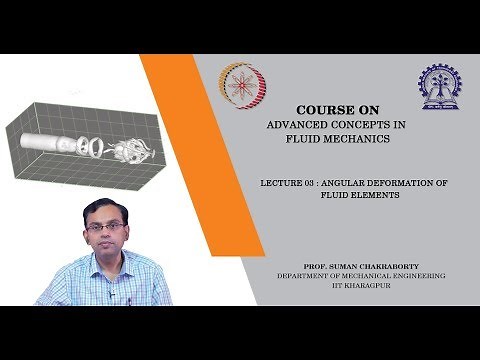 Lecture 03 : Angular Deformation of Fluid Elements