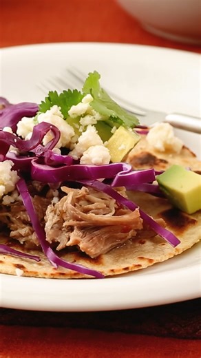 When you make Instant Pot carnitas, you get a lot of delicious shredded pork for little effort. After 50 minutes of hands-off cooking (plus time to let the pressure release naturally), you'll have flavorful carnitas to use for tacos or sandwiches. Get the recipe: bit.ly/3y9Ciej | Martha Stewart