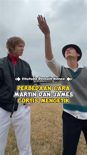 Perbedaan Cara Martin dan James CORTIS Mengetik