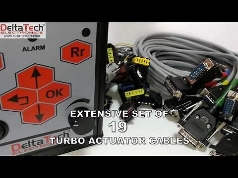 TESTER & PROGRAMMER of TURBOCHARGER ACTUATORS TP-TACT