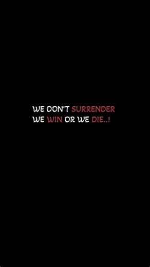 No surrender. No excuses. Keep fighting for your goals until the very end. 🖤🔥 #stayfocused #quotes
